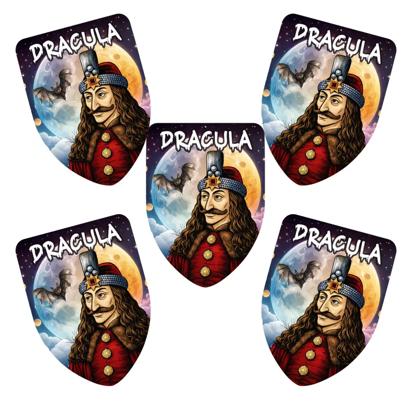 Dracula, vlad tepes, magnet lemn, suvenir gift shop romania, model mgs220